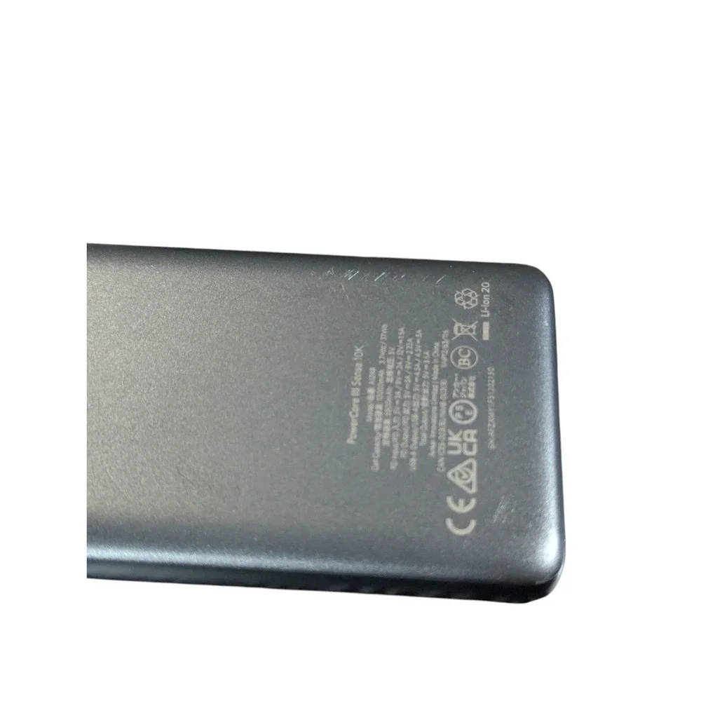 Cc2Ua Anker 10000 mAh Fast Charge Power Bank Dual USB, USB-C - A1248 Slim Design